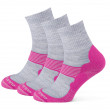 Шкарпетки Zulu Merino Women 3-pack сірий/рожевий
