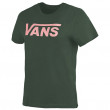 Жіноча футболка Vans Wm Flying V Crew Tee зелений