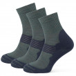 Шкарпетки Zulu Merino Men 3 pack зелений/чорний