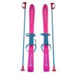 Дитячі лижі Yate Дитячі лижі 90 см Carving set рожевий Pink