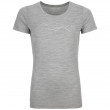 Жіноча футболка Ortovox Merino Mountain Ts W сірий grey blend