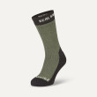 Непромокаючі шкарпетки SealSkinz Stanfield чорний/зелений Olive