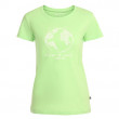 Жіноча футболка Alpine Pro Planeta зелений