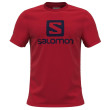 Чоловіча футболка Salomon Outlife Logo Ss Tee M червоний