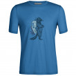 Чоловіча футболка Icebreaker Men Tech Lite II SS Tee Waschbar Wandering синій