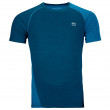 Чоловіча функціональна футболка Ortovox 120 Cool Tec Fast Upward Ts M темно-синій