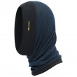 Багатофункціональний шарф Devold Tuvegga Merino Headover чорний/синій