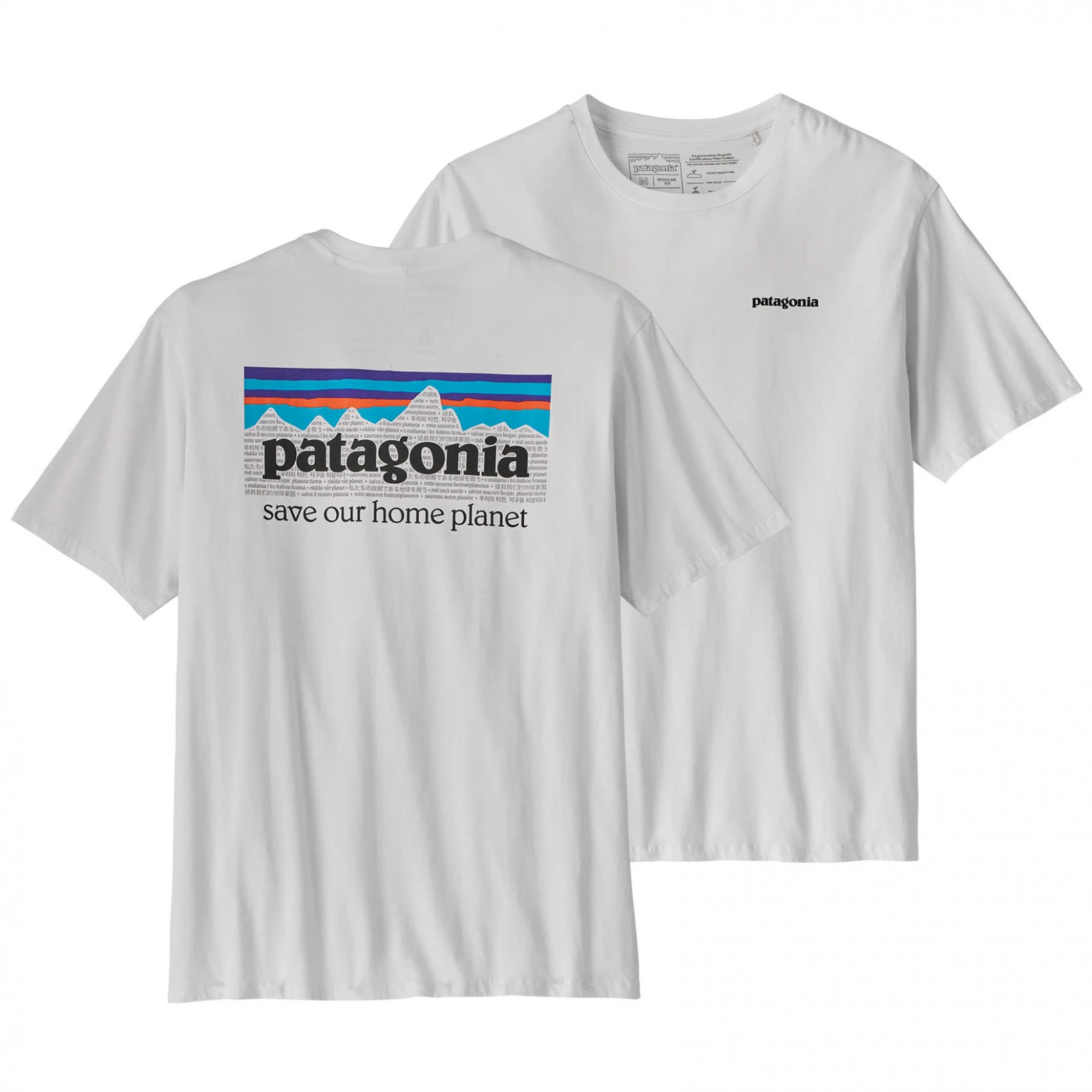 Patagonia logo t shirt sale