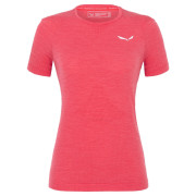 Жіноча функціональна футболка Salewa Pedroc Amr W Seamless T-Shirt кораловий