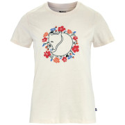 Жіноча футболка Fjällräven Fjällblomster Fox T-shirt W білий Chalk White
