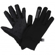 Дитячі рукавички Regatta Grippy Gloves II чорний/сірий