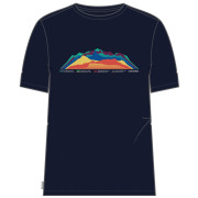 Чоловіча функціональна футболка Icebreaker Tech Lite II SS Tee TBC темно-синій