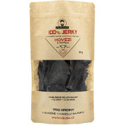 Jerky Usušil & Syn 100% Hovězí s pepřem 50 g коричневий
