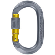 Карабін Skylotec OVX SG (screw gate) сірий/жовтий Anthracite/Mustard