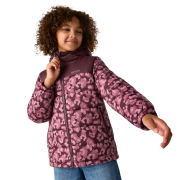 Дитяча зимова куртка Regatta Lofthouse Fig/Violet Leopard