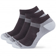 Шкарпетки Zulu Merino Summer M 3-pack сірий/коричневий