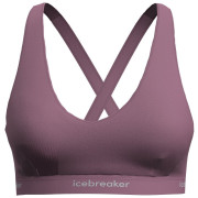 Спортивний бюстгальтер Icebreaker W Mer 125 Cool-Lite Sprite Racerback Bra рожевий Deco