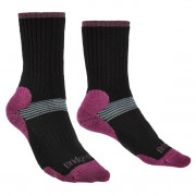 Жіночі шкарпетки Bridgedale Ski Cross Country Women's чорний/фіолетовий