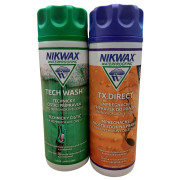 Засіб для догляду  Nikwax Набір Twin Tech Wash a TX.Direct Wash-In (300 + 300 мл)