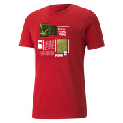 Чоловіча футболка Puma Graphic Tee червоний