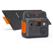 Набір з приладів на сонячній енергії Jackery Explorer 300 Plus + SolarSaga 40 W Mini чорний/помаранчевий
