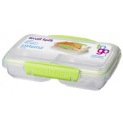 Svačinový box Sistema Small Split Accents 350ml světle zelená