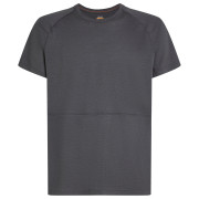Чоловіча функціональна футболка Icebreaker M Mer 200 Waffle Elevation SS Tee сірий Obsidian