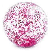 Надувний м'яч Intex Glitter Beach Balls 58070NP рожевий