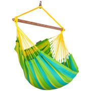 Houpací sedačka La Siesta Sonrisa Basic zelená lime