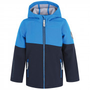 Дитяча софтшелова куртка Loap London синій/сірий