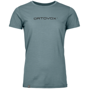 Жіноча функціональна футболка Ortovox 150 Cool Brand Ts W сірий Icy Shore