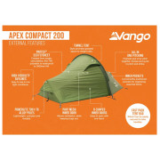 Туристичний намет Vango Apex Compact 200