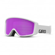Лижна маска Giro Index 2.0 White Wordmark Amber білий