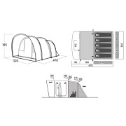 Сімейний намет Easy Camp Skarvan 5