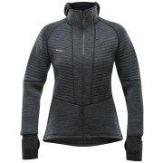 Жіноча функціональна толстовка Devold Tinden Spacer Merino Jkt Wmn сірий/чорний