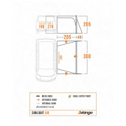 Приставний намет Vango Sunlight Air Low