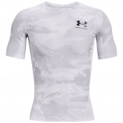 Чоловіча функціональна футболка Under Armour HG Isochill Comp Print SS білий