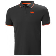 Чоловіча футболка Helly Hansen Kos Polo чорний/червоний