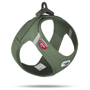 Шлея для собаки Curli Vest Clasp Air-Mesh хакі Moss