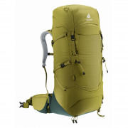 Туристичний рюкзак Deuter Aircontact Core 50+10 жовтий/зелений