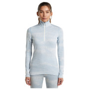Жіноча функціональна футболка Icebreaker Women M 260 Tech Vertex LS HZ Chillwave