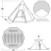 Намет Robens Field Base 800
