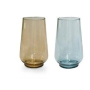 Набір бокалів Omada Tritan Pangea glass 0.55l 2-Set кольоровий мікс