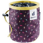 Мішечок для магнезії Deuter Gravity Chalk Bag I фіолетовий aubergine blocks-turmeric
