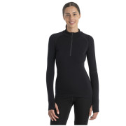 Жіноча функціональна футболка Icebreaker Women 300 MerinoFine™ Polar LS Half Zip