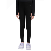 Дитячі легінси 4F Tights Cas F313 Deep Black чорний Deep Black