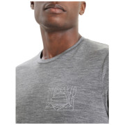 Чоловіча функціональна футболка Icebreaker Tech Lite II SS Tee Mountain Sunset