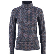 Жіноча функціональна футболка Kari Traa Rose Light Baselayer Half Zip темно-синій