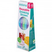 Соломинка Sistema Reusable Drinking Straws 6