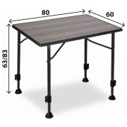 Стіл Brunner Linear Greywood 80